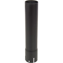 Universal Exhaust Stack Pipe - 2-3/8" x 12", Straight, Chrome - Quality Farm Supply
