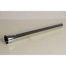 Universal Exhaust Stack Pipe - 2-1/2" x 24", Straight, Chrome - Quality Farm Supply