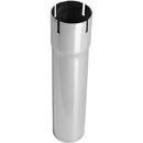 Universal Exhaust Stack Pipe - 2-3/4" x 12", Straight, Chrome - Quality Farm Supply