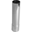 Universal Exhaust Stack Pipe - 2-3/4" x 12", Straight, Chrome - Quality Farm Supply