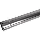 Universal Exhaust Stack Pipe - 2-3/4" x 48", Straight, Chrome - Quality Farm Supply