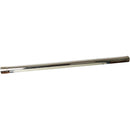 Universal Exhaust Stack Pipe - 3" x 60", Straight, Chrome - Quality Farm Supply