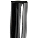 Universal Exhaust Stack Pipe - 3" x 72", Straight, Chrome - Quality Farm Supply