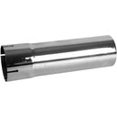 Universal Exhaust Stack Pipe - 3-1/2" x 12", Straight, Chrome - Quality Farm Supply