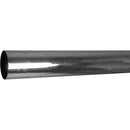 Universal Exhaust Stack Pipe - 3-1/2" x 72", Straight, Chrome - Quality Farm Supply
