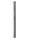 Universal Exhaust Stack Pipe - 4" x 48", Straight, Chrome - Quality Farm Supply