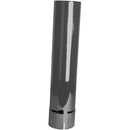 Universal Exhaust Stack Pipe - 5" x 24", Straight, Chrome - Quality Farm Supply