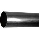Universal Exhaust Stack Pipe - 5" x 84", Straight, Chrome - Quality Farm Supply