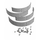 TISCO Brake Shoe Lining Kit - 4 for John Deere, AA4253 - Quality Farm Supply