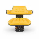 TISCO Universal Tractor Seat with Suspension - Yellow - Quality Farm Supply