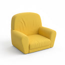 Seat Backrest Cushion for John Deere AL117331 - Yellow Vinyl - Quality Farm Supply