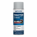 Tractor & Implement Paint - Universal High Heat Aluminum, Aerosol (6-Pack) - Quality Farm Supply