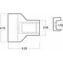 23 SERIES AUSTEMPERED DUCTILE IRON WIDE CAST BUCKET TOOTH - Quality Farm Supply