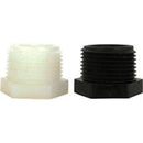 PIPE PLUG, HEX HEAD, NYLON, WITH MALE PIPE THREAD, 3/4"