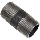 3/4 INCH X 3/4 INCH MNPT X MNPT  BLACK IRON NIPPLE