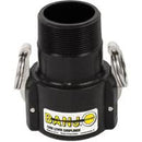 2" B SERIES CAM LOCK COUPLER -  2" FEMALE COUPLER X 2" EXTENDED LENGTH MALE PIPE THREAD