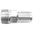 1-1/4 INCH X 1-1/4 INCH MNPT X HOSE BARB  STEEL - ZINC PLATED