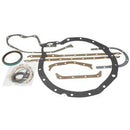 LOWER GASKET SET WITH CRANKSHAFT SEALS. 1 SET USED IN A267D 4 CYLINDER DIESEL ENGINE