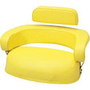 3-PIECE YELLOW SEAT SET FOR JOHN DEERE