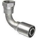 JIC 37 DEG FEM SWIVEL 90 DEG TUBE ELBOW