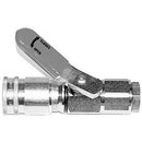 LEVER HYDRAULIC COUPLING - RIGHT HAND / RED HANDLE   1/2"-14 NPT