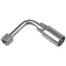 VARI-CRIMP SERIES - 3/8 INCH HOSE, WITH 5/8 X 18 THREAD SIZE, SAE 45 FEMALE 90 ELBOW SWIVEL