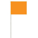5 X 8 INCH FLUORESCENT ORANGE SURVEY FLAG
