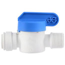 SHUT-OFF VALVE, 3/8 X 3/8 MALE NPTF