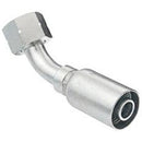 VARI-CRIMP SERIES - 3/4 INCH HOSE, WITH 1-3/16 X 12 THREAD SIZE, ORF FEMALE 45 ELBOW SWIVEL