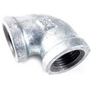 1-1/4 INCH X 1-1/4 INCH FNPT X FNPT  GALVANIZED ELBOW - 90