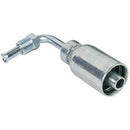 3/8 INCH HOSE X 7/16 INCH - 24 INVERTED SAE 45 MALE ELBOW - 90 SWIVEL, WHILE SUPPLIES LAST