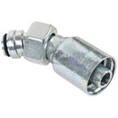 5/8 INCH HOSE X M26 METRIC L FEMALE ELBOW - 45 SWIVEL