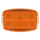 LENS, AMBER COLOR. REPLACEMENT LENS FOR HF18APHD MAGNETIC FLASHER