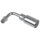 1/4 INCH HOSE X 1/2 INCH - 20 INVERTED SAE 45 MALE ELBOW - 90 SWIVEL, WHILE SUPPLIES LAST