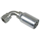 3/8 INCH HOSE X 3/4 INCH - 16 JIC FEMALE ELBOW - 90 SWIVEL