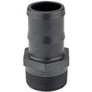 3 INCH MNPT X 3 INCH HOSE BARB  POLY