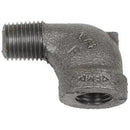 1/4 INCH X 1/4 INCH MNPT X FNPT  GALVANIZED STREET ELBOW - 90