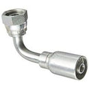 FEMALE 24 DEG SWIVEL DIN 90 DEG ELBOW