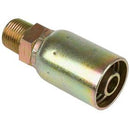 VARI-CRIMP SERIES - 3/8 INCH HOSE, WITH 1/4 X 18 THREAD SIZE, NPTF MALE STRAIGHT RIGID