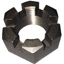SLOTTED HEX NUT 1-1/8 INCH PLAIN