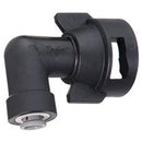 QUICKJET CAP 90 DEG PUSH TO CONNECT 1/4"