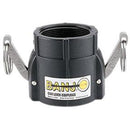 1" D SERIES CAM LOCK COUPLER - 1" FEMALE COUPLER X 1" FEMALE PIPE THREAD