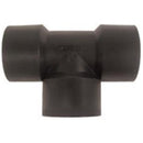 1/4" FPT TEE-BLACK POLY