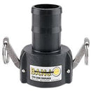 1" C SERIES CAM LOCK COUPLER - 1" FEMALE COUPLER X 1" MALE HOSE SHANK