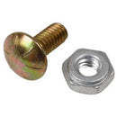 OVAL SHOULDER BOLT 1-1/8" LONG WITH NUT FOR USE ON CASE 1010 & 1020 1-1/2" CUT    BOX/25