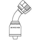 ORFS FEMALE 45 DEGREE BEND WITH 9/16 INCH THREAD FOR 1/4 INCH HOSE