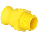 QUICK COUPLER FOR GARDEN HOSES -  3/4" MALE COUPLER X 3/4"GARDEN HOSE MALE THREAD