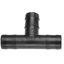 1/4 INCH HOSE BARB X HOSE BARB X HOSE BARB  POLY TEE