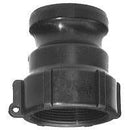 AGSMART A SERIES 1-1/2" POLY FEMALE PIPE THREAD X MALE COUPLER