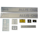 Decal Set for Allis Chalmers D15 Series II Diesel - Mylar, D0440 - Quality Farm Supply